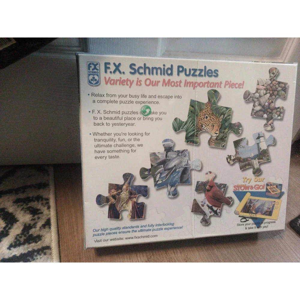 FX Schmid 1000 Piece Jigsaw Puzzle Wonders Of The Sea 2006 No.78201  20x27in New